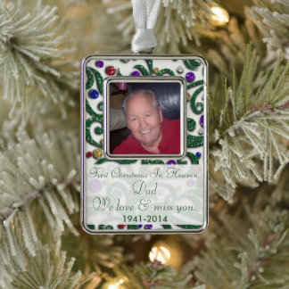 Ornament - omhuld - Groene, bloeiende vakantieboom