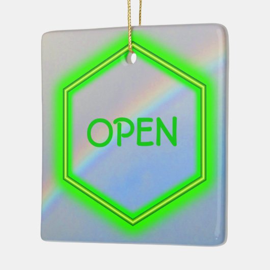 Ornament - Openen - Afgesloten teken (Links)