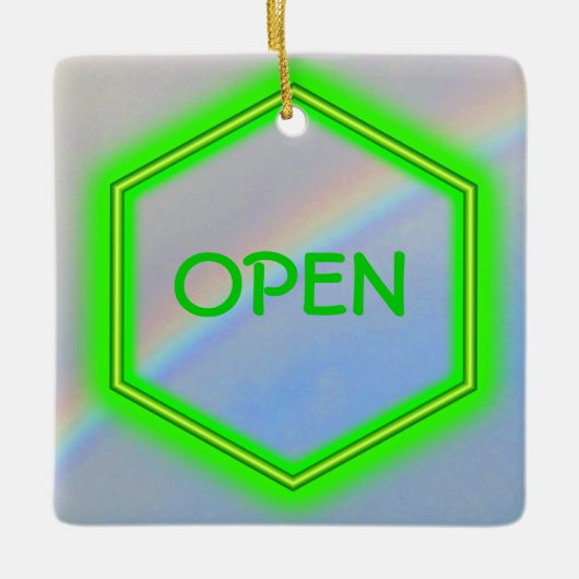 Ornament - Openen - Afgesloten teken (Voorkant)