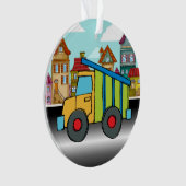 Ornament Ophalen van vrachtwagen (voorkant)