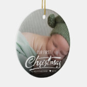 Ornament Our first Christmas as mom and dad Baby p (Rechts)