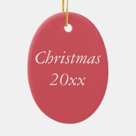 Ornament - (ovl) - Antiek kerstman in de boom (Achterkant)