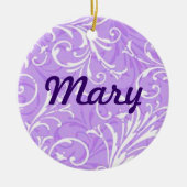 Ornament Paarse sierbenaming (Voorkant)
