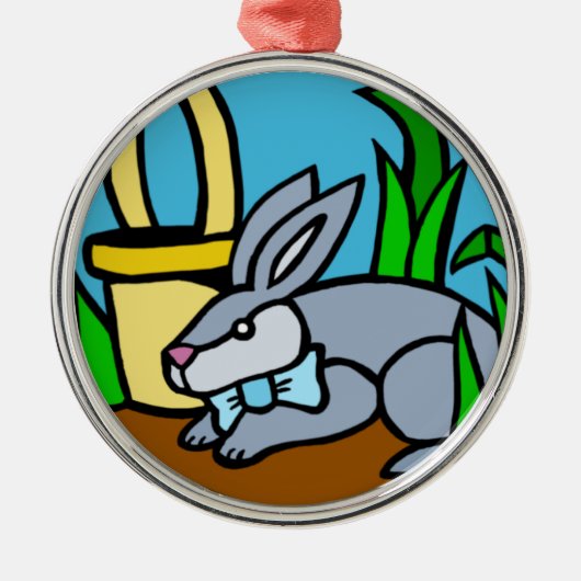 Ornament paasbunny (Voorkant)