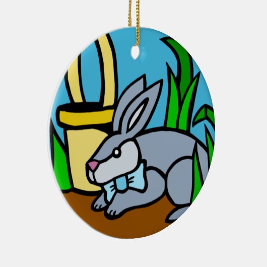 Ornament paasbunny (Rechts)