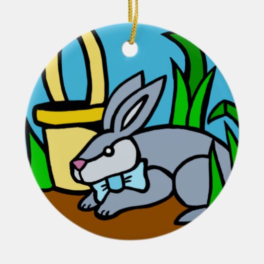 Ornament paasbunny (Voorkant)