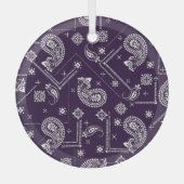 Ornament Paisley Bandana Print Pattern (Voorkant)