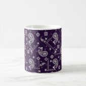 Ornament Paisley Bandana Print Pattern Koffiemok (Center)