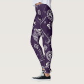 Ornament Paisley Bandana Print Pattern Leggings (Links)