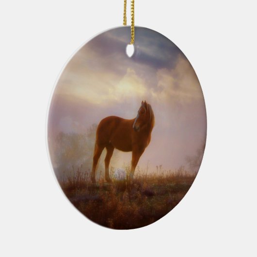  Ornament Palomino Mustang (Rechts)