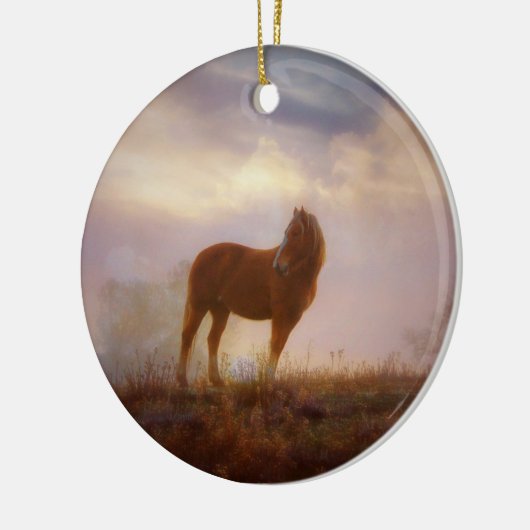  Ornament Palomino Mustang (Links)