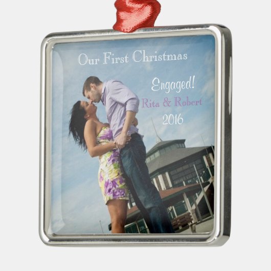 Ornament | paren in liefde | Eerste Kerstkerstkers (Links)