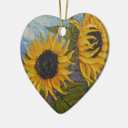 Ornament Paris' Yellow Sunflower (Links)