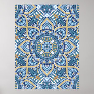 Ornament Patroon 2 Poster