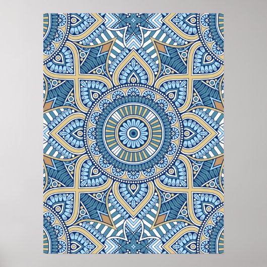 Ornament Patroon 2 Poster (Voorkant)