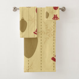 Ornament patroon bad handdoek