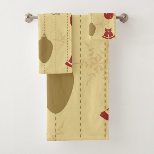 Ornament patroon bad handdoek (Insitu)