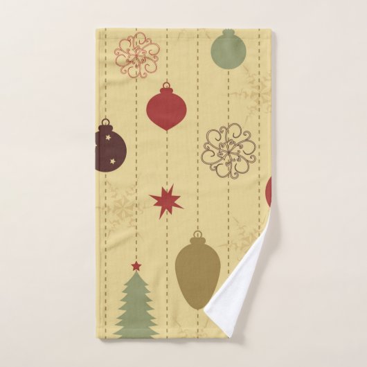 Ornament patroon bad handdoek (Handdoek)