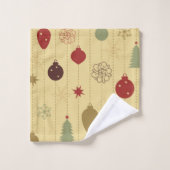 Ornament patroon bad handdoek (Wasdoekje)