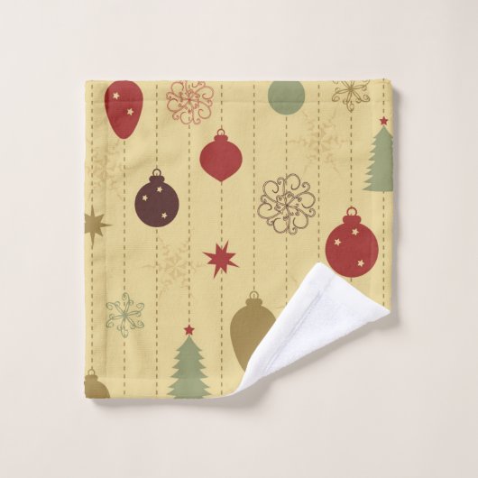 Ornament patroon bad handdoek (Wasdoekje)