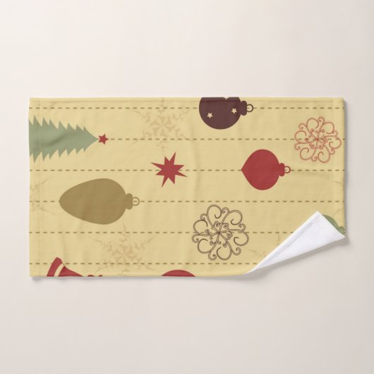 Ornament patroon bad handdoek (Handdoek)