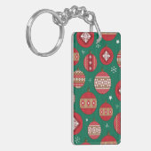 Ornament patroon sleutelhanger (Voorkant Links)