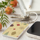 Ornament patroon sleutelhanger (Voorkant Rechts)