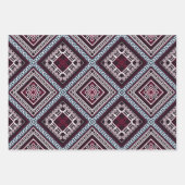 Ornament Pattern Inpakpapier Vel (Voorkant 3)