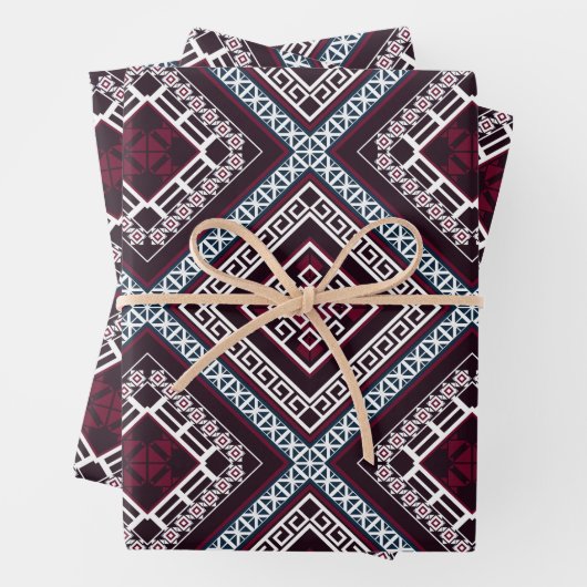 Ornament Pattern Inpakpapier Vel (In situ)