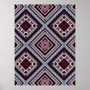 Ornament Pattern Poster