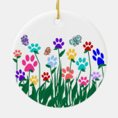 Ornament Pauw Print Garden (Achterkant)