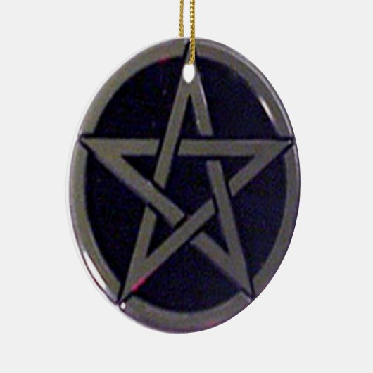 Ornament Pentagram Silver (Rechts)