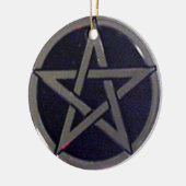 Ornament Pentagram Silver (Links)