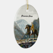 Ornament, Peruviaans bergspoor Keramisch Ornament (Rechts)