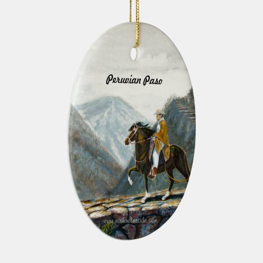 Ornament, Peruviaans bergspoor Keramisch Ornament (Rechts)