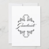  Ornament Pet en diplomatiek Afstuderen Kaart (Achterkant)