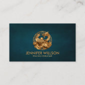 Ornament Phoenix en Dragon Visitekaartje (Voorkant)