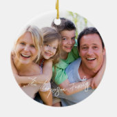 Ornament Photo White Script (Achterkant)