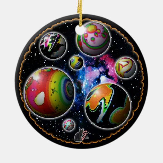 Ornament planetoïden (Achterkant)