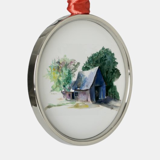 Ornament - Plattelandsschuur (Rechts)