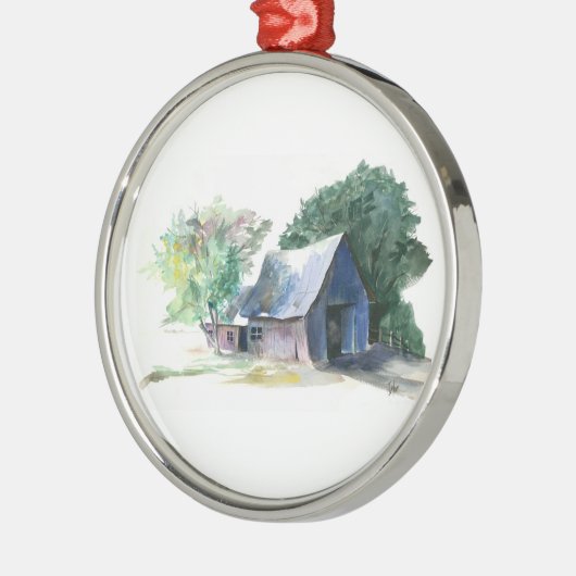 Ornament - Plattelandsschuur (Links)