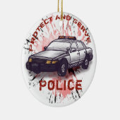 Ornament politieauto (Rechts)