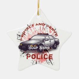 Ornament politieauto