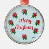 Ornament : Prettig Kerstfeest (Voorkant)