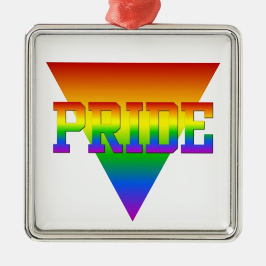 Ornament Pride-driehoek (Voorkant)