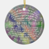 ORNAMENT Prophecy Jesus ISAIAH 11:10 Matthew 4:16 (Voorkant)