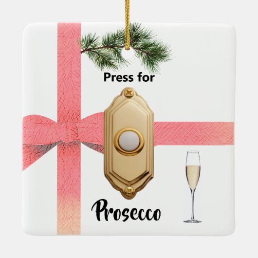 Ornament - Prosecco (Achterkant)