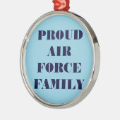 Ornament Proud Air Force Familie (Links)