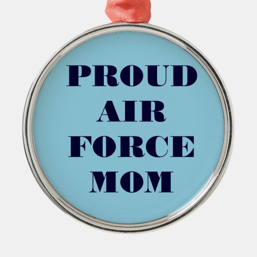 Ornament Proud Air Force Mam (Voorkant)