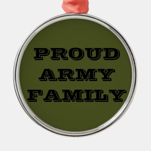 Ornament Proud Army (Voorkant)